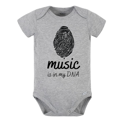 Baby Onesie® Music is In My DNA Baby Infant Clothing for Baby Shower Gift