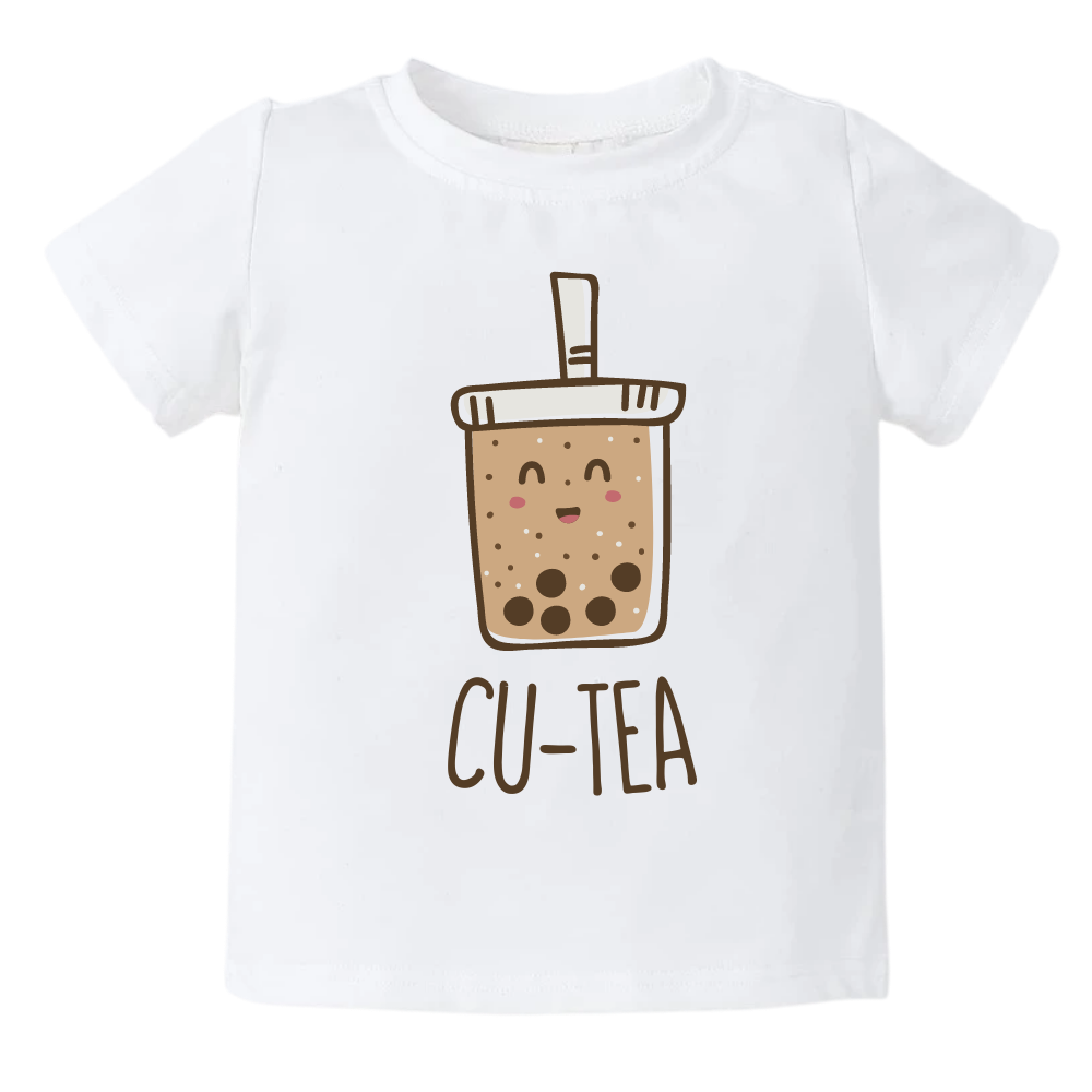 Milk Tea Kid Tshirt Baby Onesie® Cu-Tea Boba Baby Bodysuit Newborn Outfit Baby Shower