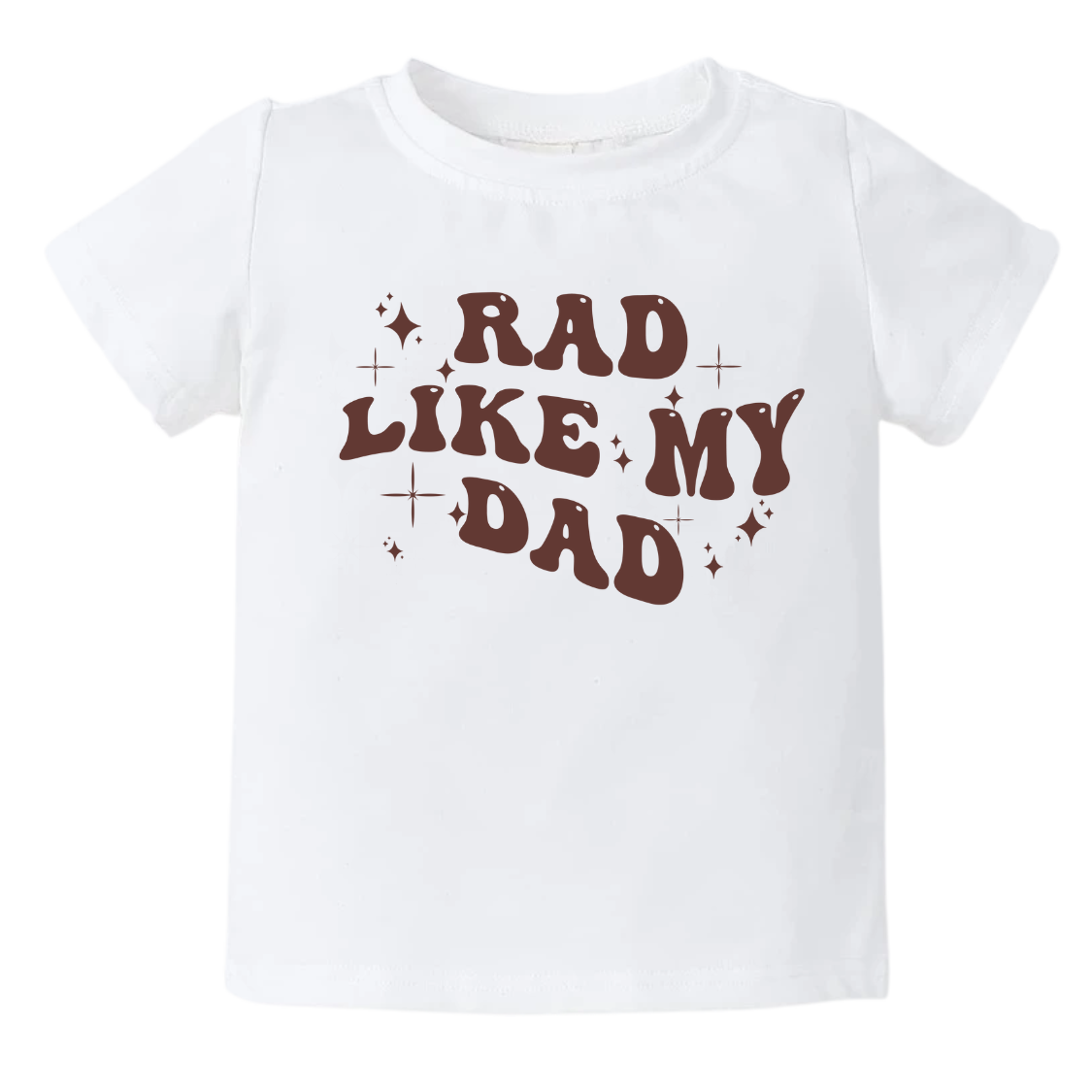 Rad Like My Dad Baby Onesie® Kids Shirt Children Clothing Newborn Gift