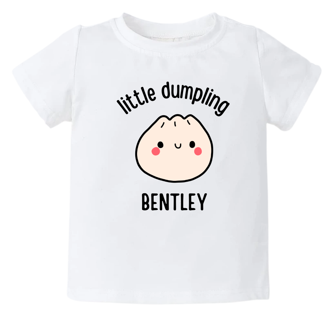 Little Dumpling Kid Tshirt - Custom Name
