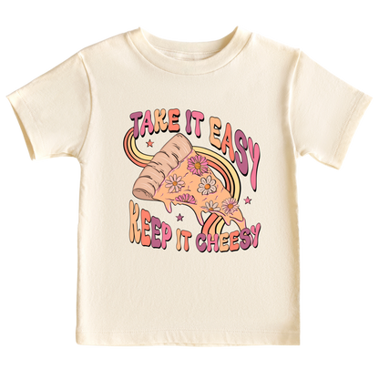 Pizza Tshirt - Kid Tshirt - Cute Girl Shirt - Toddler Tee with Pizza print