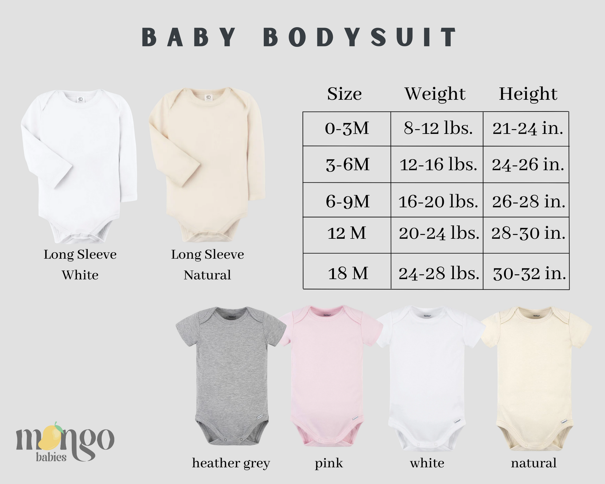  Baby Bodysuits
