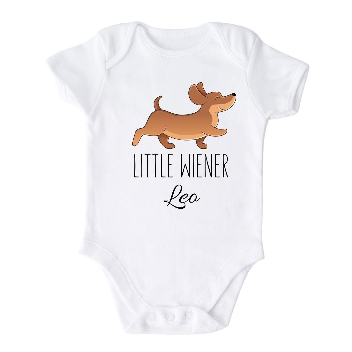 Cute Baby Onsie - Custom Name Baby Gift - Baby Clothes with Name
