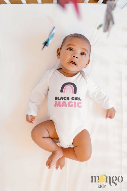 Cute Baby Shower Gift Ideas Black Girl Magic Baby Onesie®