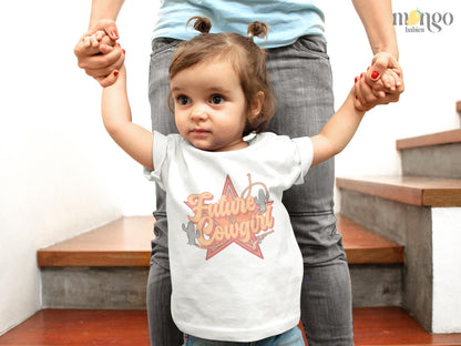 Children Clothing Baby Onesie® Future Cowgirl Bodysuit Baby Shower Gift Newborn