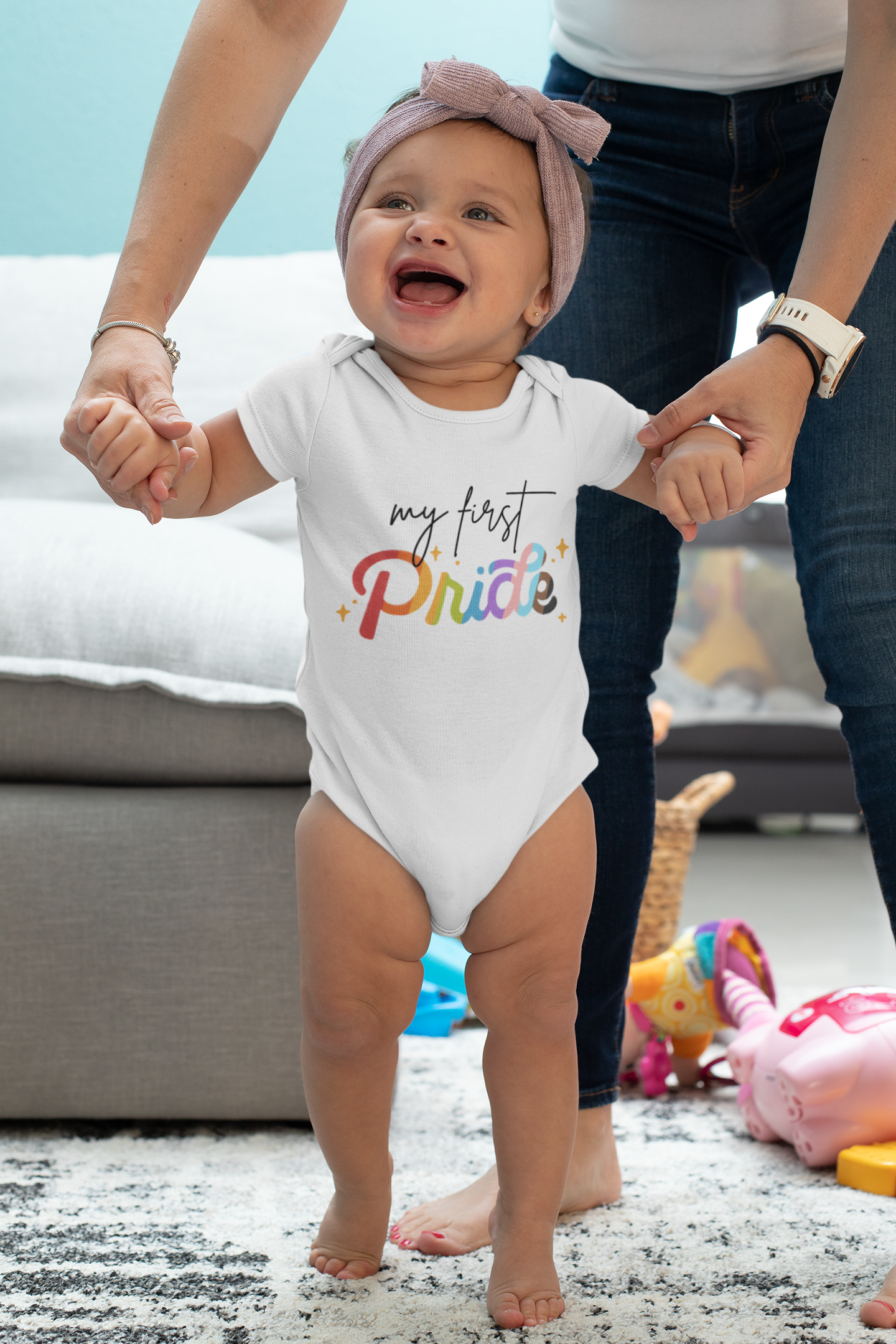 My First Pride Baby Onesie® Kids Shirt