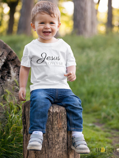Baby Onesie® Jesus Loves Me Religious Baby Infant Clothing for Baby Shower Gift for Newborn
